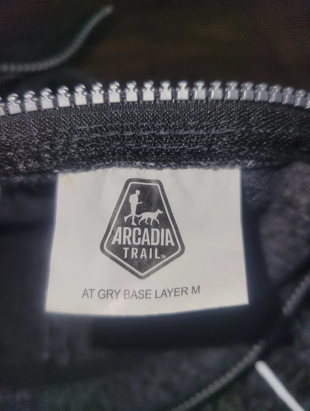 Arcadia Trail Grey Base Layer Dog sweater